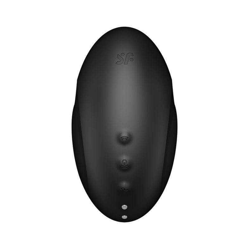 Вакуумный стимулятор с вибрацией Satisfyer Vulva Lover 3 Black Sex Aura Киев - изображение 2
