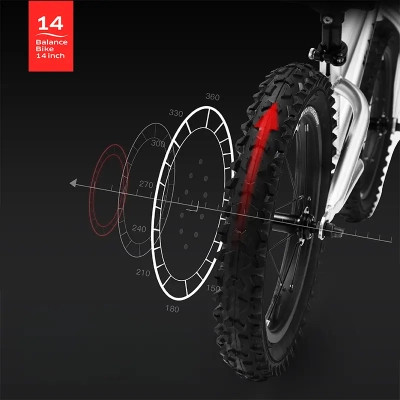 Біговел QPlay KidsBy Black (KB14KidsByBlack) Вінниця - фото 4