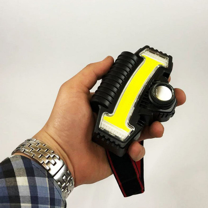 Гарний ліхтарик для риболовлі Bailong BL-W685-LTS+COB+RGB, Ліхтарик світлодіодний JW-197 на голову Київ - фото 2