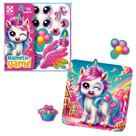 Гра розвиваюча "Емоції Єдиноріжки" VT3220-01, 14 магнітів Вінниця
