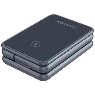 Зарядное устройство Canyon Foldable wireless charger 15W 3in1 Metal (CNS-WCS309M) Винница