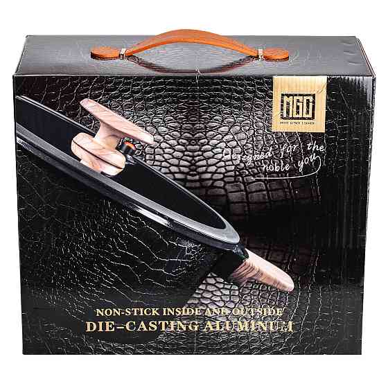 Каструля алюмінієва з керамічним покриттям 7.7 л, біла Київ