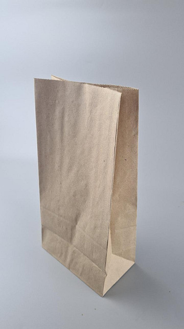 Пакет із дном паперовий крафт бурей, 150х90х300, 65 г/м2 (25 шт.) Харків - фото 1