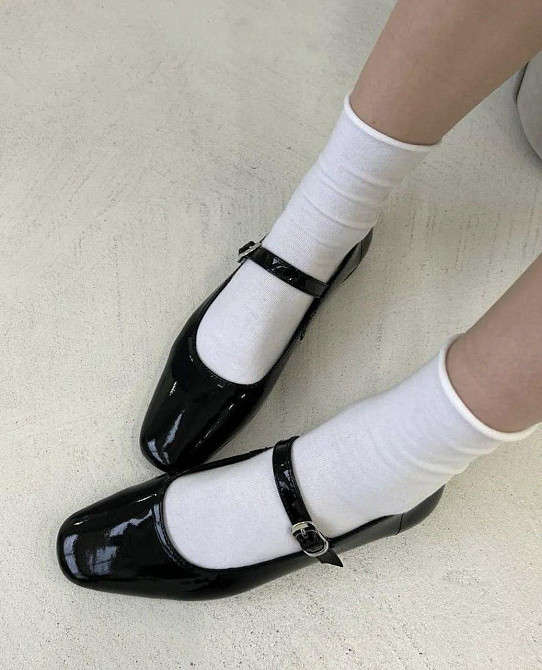 Балетки VIFEST чорні шкіра лакована 37-41р. (5459) Коломия - фото 8