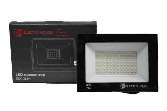 LED прожектор 5000 Лм 50Вт 6500К холодный белый SMD2835 Днепр