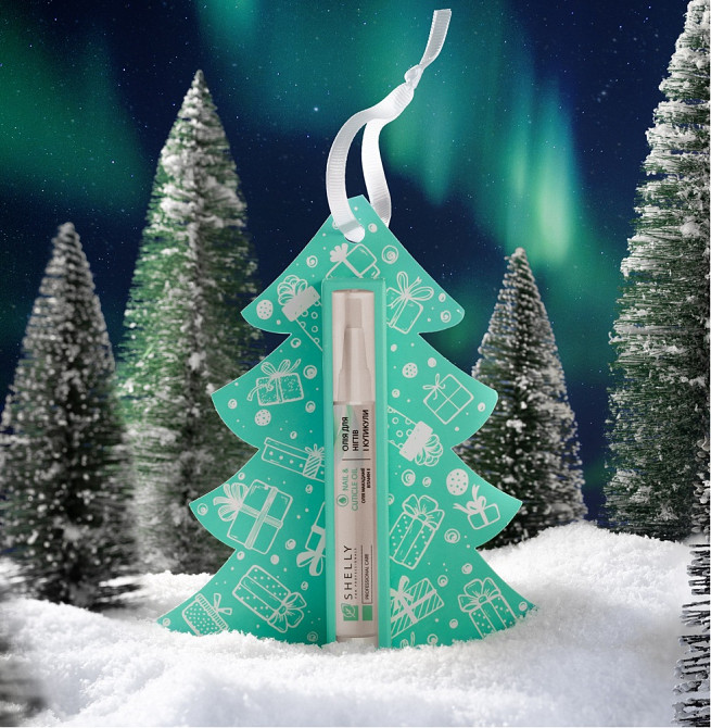 Олія для нігтів і кутикули з олією макадамії та вітаміном Е Apple & Cinnamon Shelly 3 мл Київ - фото 3