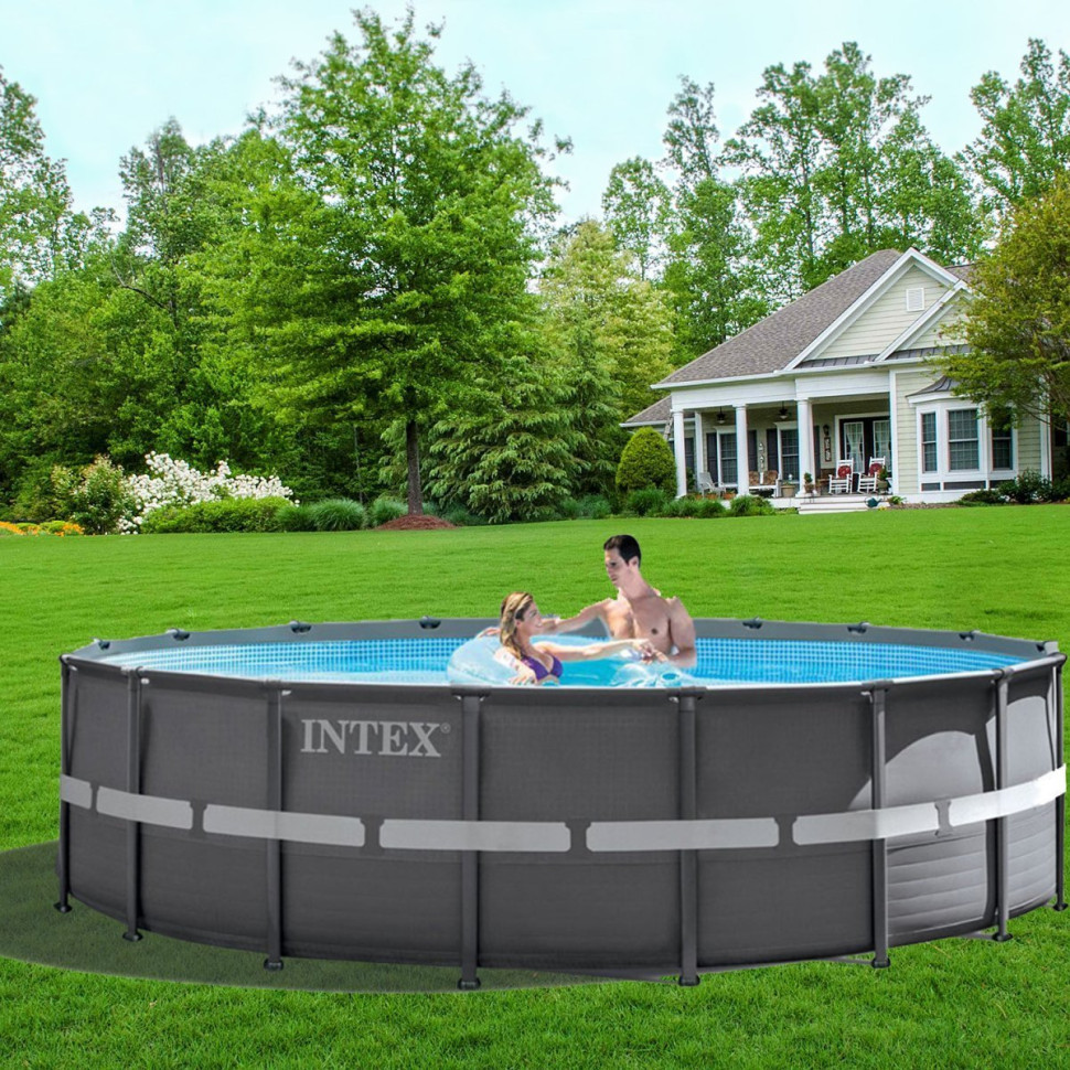 Бассейн каркасный Intex 26326 (488-122см), 19156 л Винница - изображение 2
