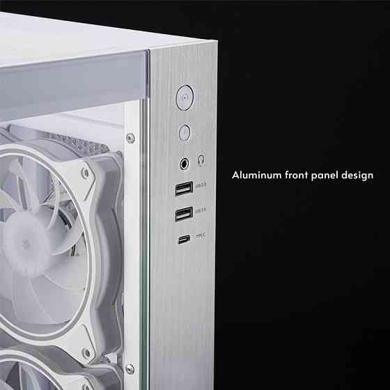 Корпус Chieftec VISIO GM-30W-TG-OP ATX, без БЖ, White Вінниця