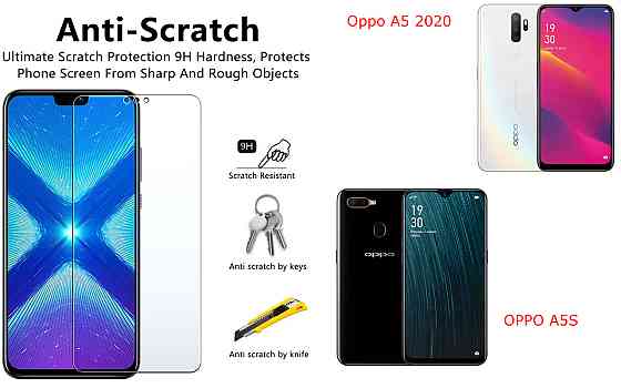 Защитное стекло NeoGlass для Oppo A5 2020, OPPO A5S – ультрапрозрачное и устойчивое Киев