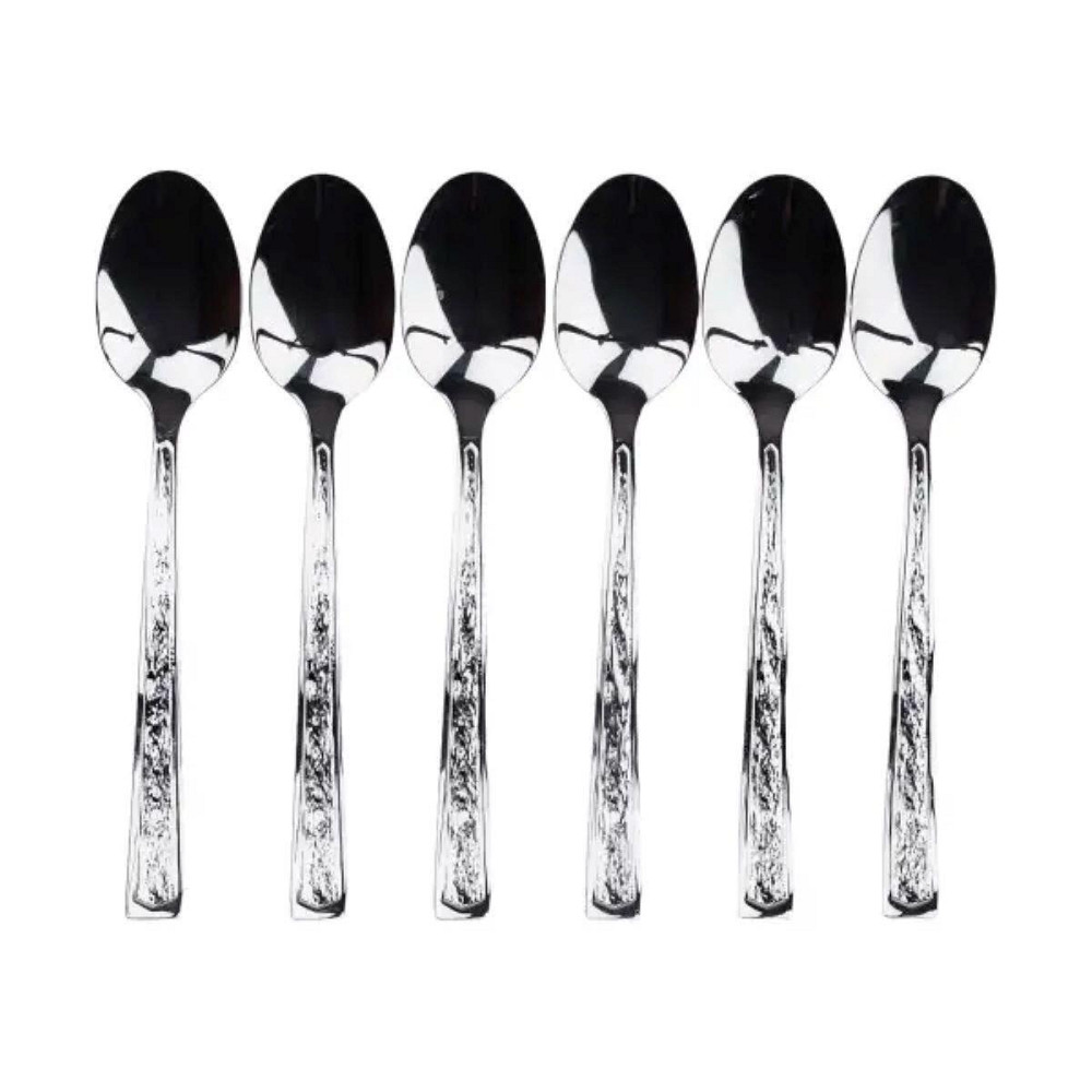Набір чайних ложок з нержавіючої сталі, 6 штук Київ - фото 1