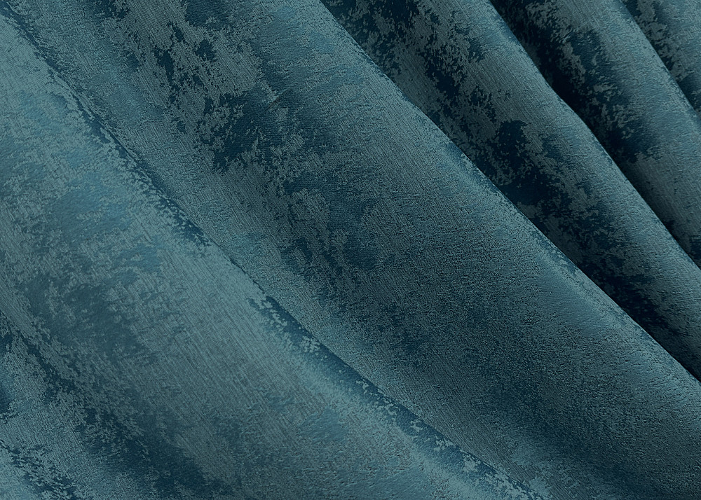 Комплект штор на люверсах VR-Textil Жакард Sultan YL № 1546ш Лазурний 150х250 см 2 шт (37-0253) Київ - фото 7