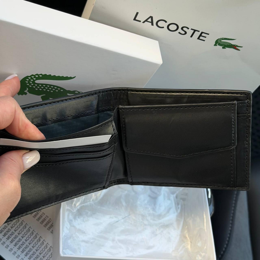 Чоловіче портмоне Lacoste в фірмовій упаковці (А8) Київ - фото 10