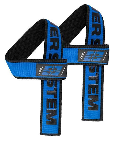 Лямки для тяги Power System PS-3401 Lifting Straps Duplex Black/Blue Кам'янське - фото 1