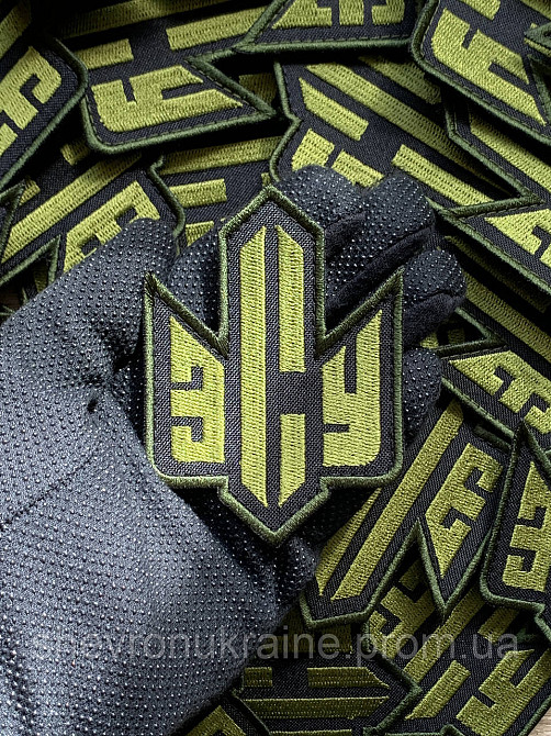 Шеврон ЗСУ (Форма контурная. На липучке) Размер 9x6.5см Киев - изображение 6