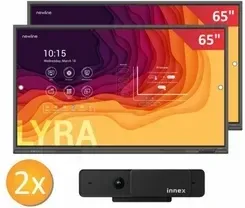 Інтерактивна дошка Zestaw 2 X Monitor Lyra Tt 6521Q 2 X Uchwyt Ścienny 2 X Kamera Innex C220 (TT6521QZESTAW3) Київ