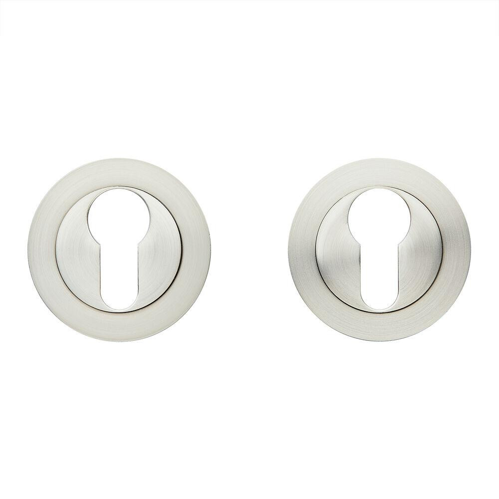 Накладки на цилиндр Gavrohe Z2-EH MSN матовый никель Киев - изображение 1