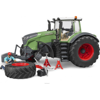 Спецтехника Bruder Трактор Fendt 1050 Vario с фигуркой и аксессуарами для ремонта (04041) Винница - изображение 11