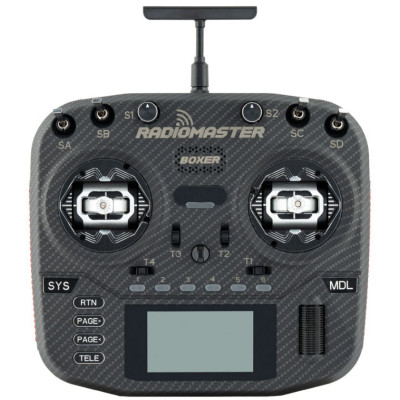 Пульт управління для дрона RadioMaster Boxer MAX ELRS AG01 BLACK (HP0157.0056-M2-BLK) Вінниця - фото 1