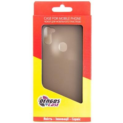 Чехол для мобильного телефона Dengos Matt Samsung Galaxy M11, black (DG-TPU-MATT-47) (DG-TPU-MATT-47) Винница - изображение 4