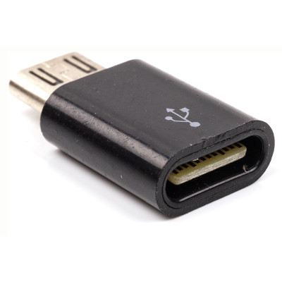 Перехідник USB Type-C (F) to microUSB (M) PowerPlant (CA913145) Вінниця - фото 1