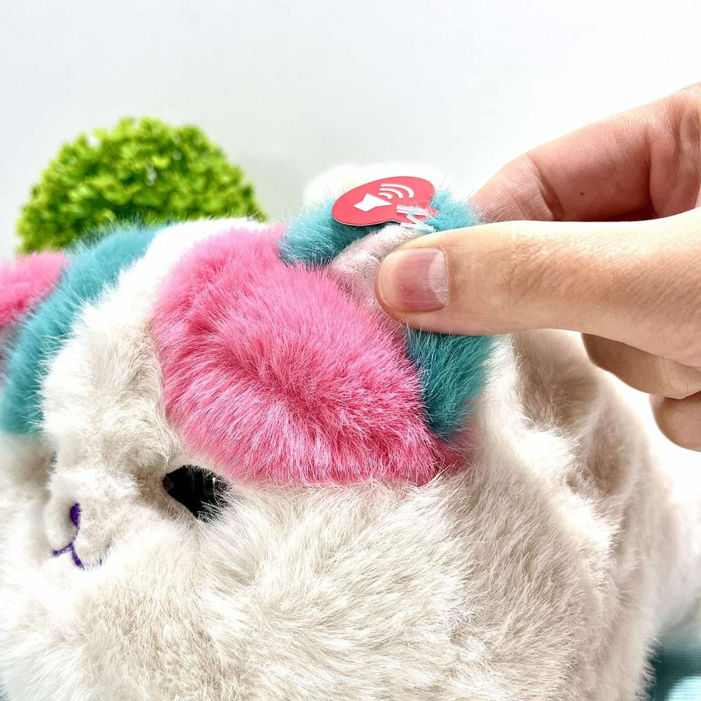 Собачка інтерактивна рухає хвостом моргає очима запис голосу Білий (M 17049) Чернигов - изображение 8