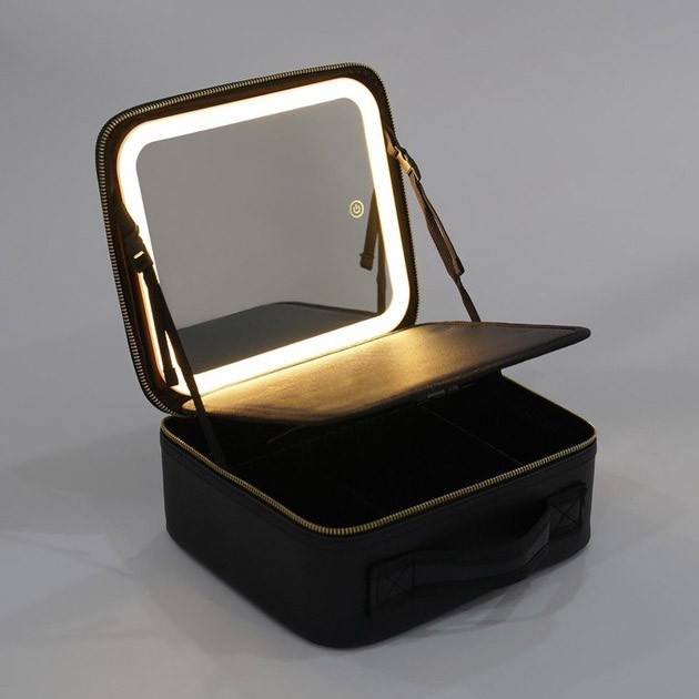 Косметическое зеркало с led подсветкой usb, Настольное зеркало с подсветкой и регулируемой яркостью EP-12 Львов - изображение 19