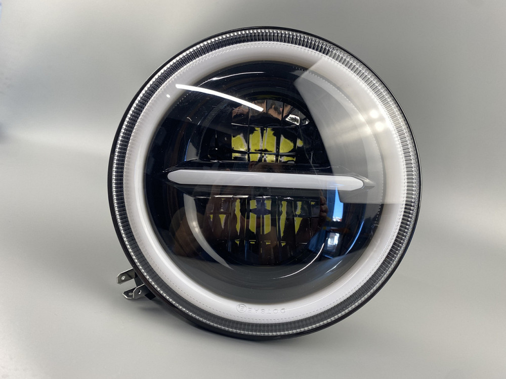 Світлодіодна фара кругла LED 65W лампа для модифікованого світла, Автомобільні світлодіодні фари Мукачево - фото 4