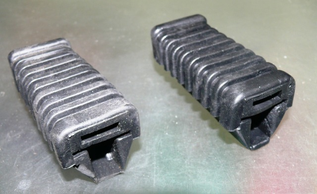 Гумки підніжки волителя мопеда Дельта пара Мукачево - фото 1