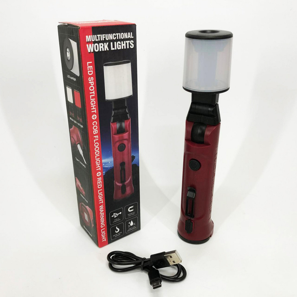 Кемпинговая подсветка WORKLIGHT-072-XPE 10W, Аварийная лампа для кемпинга, Кемпинговый светильник EJ-76 Львов - изображение 7