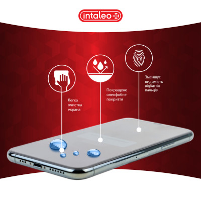 Стекло защитное Intaleo Full Glue Samsung S24 FE Black (1283126594854) Винница - изображение 6