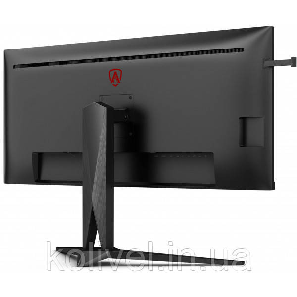 TFT 40" AOC AGON AG405UXC, WQHD, IPS, 144Гц, 1ms, 2xHDMI, DP, USB-C, USB-hub, HAS, чорний з червоним Київ - фото 7