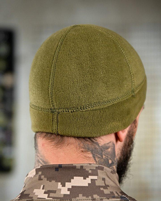 Шапка флісова oliva ВТ6450 Одеса - фото 2