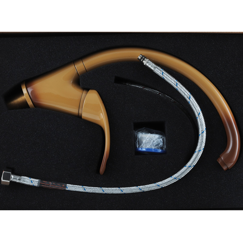 Кухонний змішувач Haiba Mars 777 коричневий HB0272 Харків - фото 2