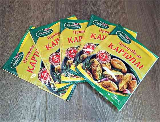 Приправа для картоплі ТМ Улюбленець 30 г (уп 5штук) Харків