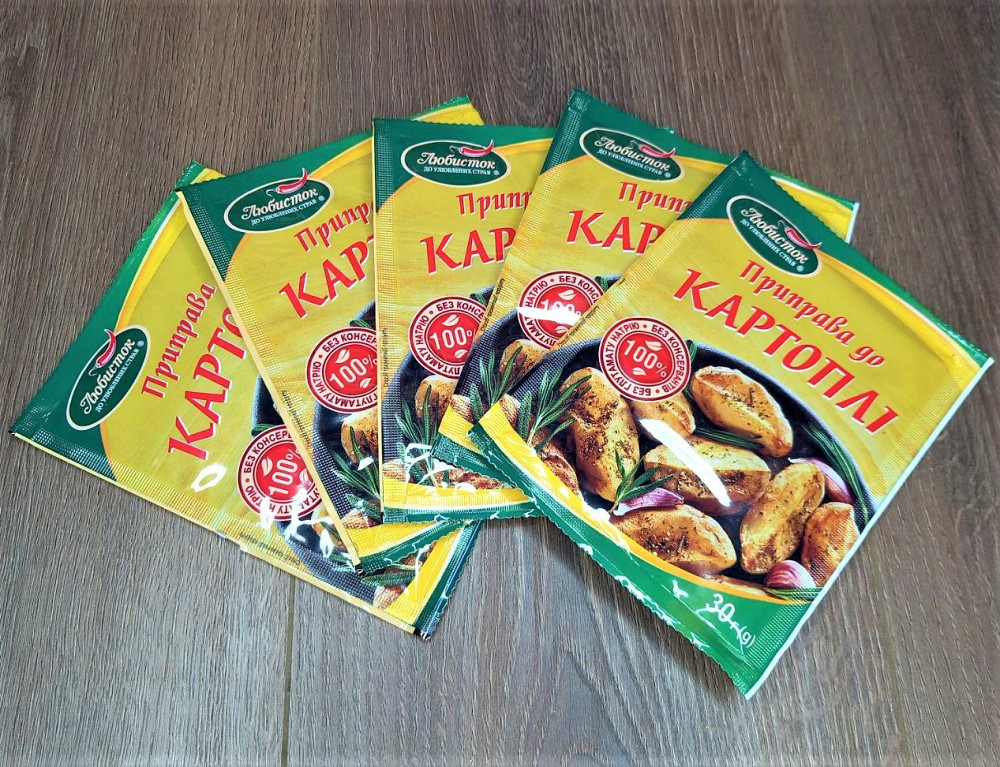 Приправа для картофеля ТМ Любисток 30гр (уп 5штук) Харьков - изображение 2
