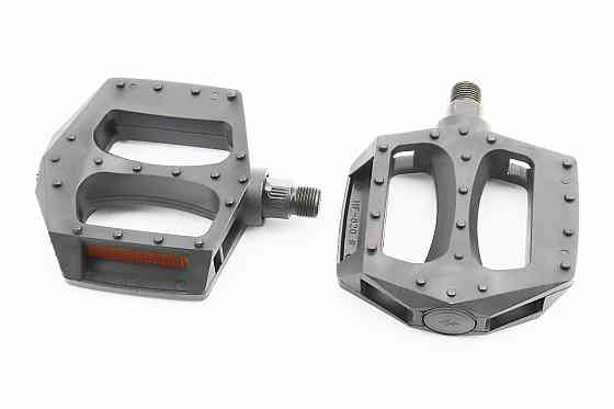 Педалі BMX 9/16" (110x100x26mm) пластикові, чорні HF-820 Київ