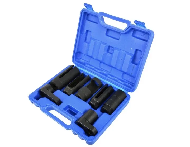 Набір головок для лямбда-зондів форсунок комплект насадок для відкручування лямбду-зонду GEKO G02687 7 елементів Львів - фото 3