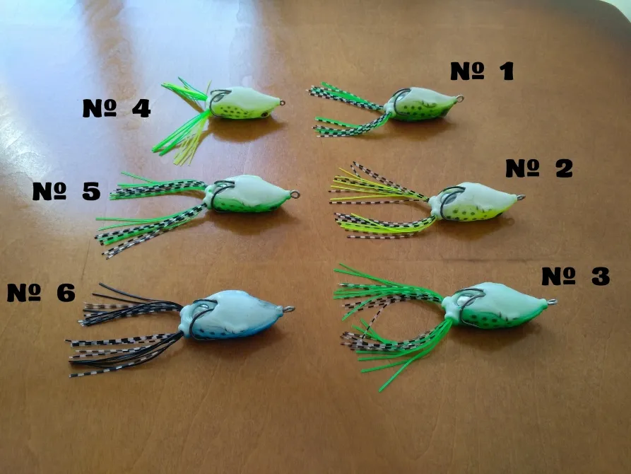 Лягушка незацепляйка на щуку с хвостиком 7 гр Киев - изображение 6