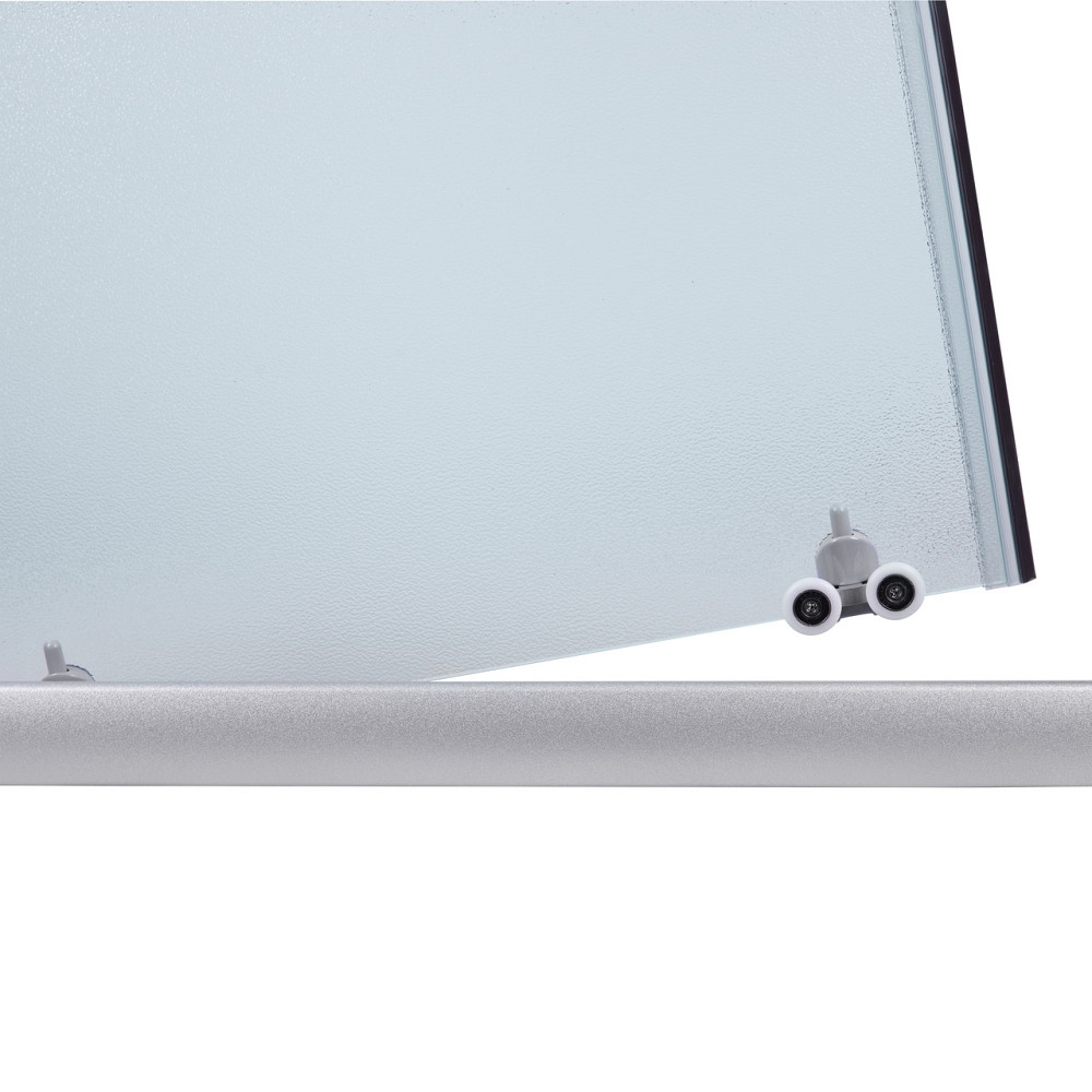 Lidz Latwa SC90x90.SAT.MID.FR Душова кабіна напівкругла, скло Frost 4 мм + Lidz Душовий піддон KAPIELKA ST90x90x26, з панеллю Київ - фото 15