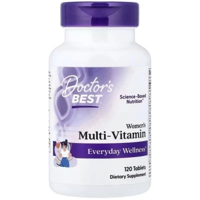 Витаминно-минеральный комплекс Doctor's Best Мультивитамины для женщин, Women''s Multi-Vitamin, 120 таблеток (DRB-00613) Вінниця - фото 1