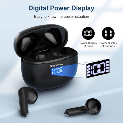Наушники Blackview AirBuds 7 Black (6931548310235) Винница - изображение 7