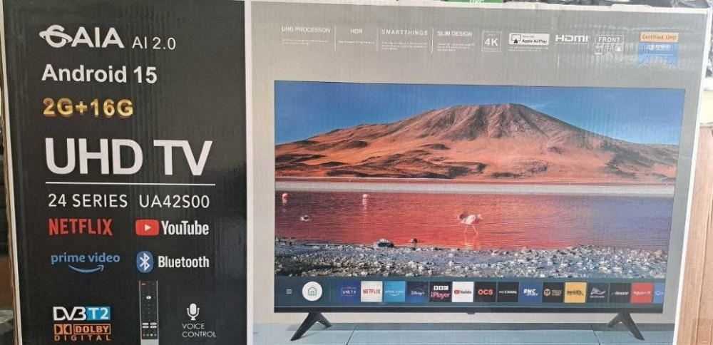 Телевізор 4К Самсунг Samsung 32 дюйми SMART TV Wi-Fi Андроїд 15 Корея. Київ - фото 1
