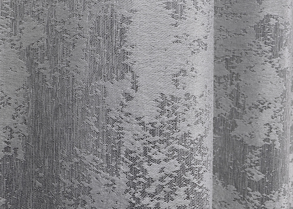 Комплект готових штор VR-Textil Жакард Sultan YL № 1668ш Сірий 130х270 см 2 шт (39-988) Київ - фото 8