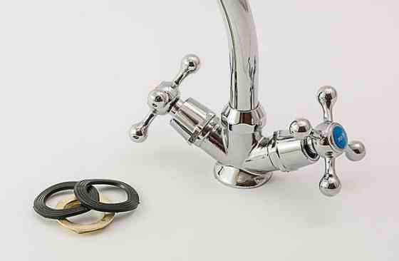 Змішувач для кухні MASTER 555, ручки крест Харків