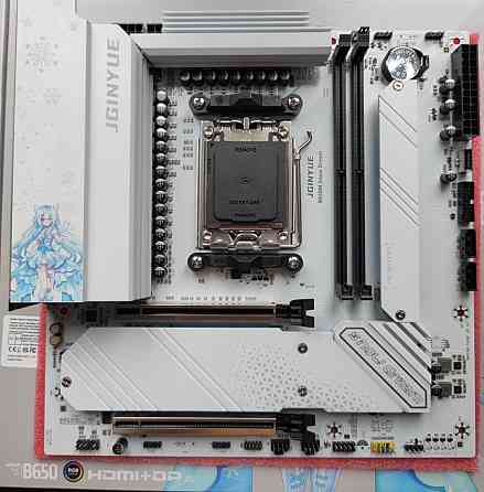 Материнська плата AMD B650M Snow Dream Київ