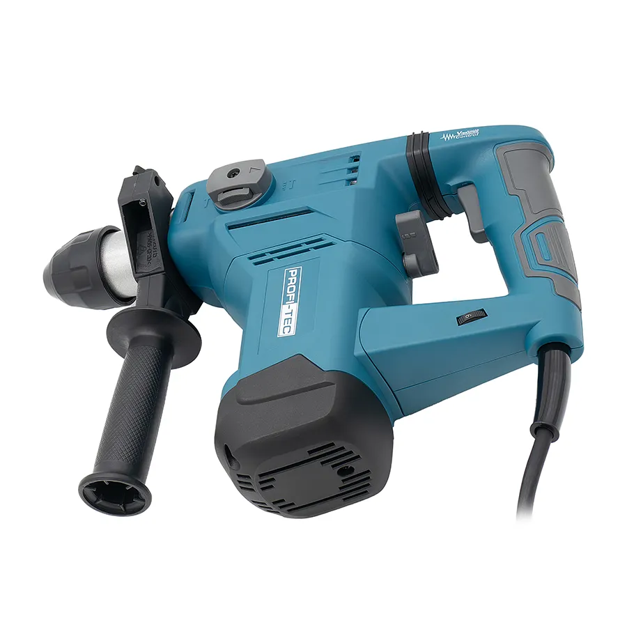Потужний ударний перфоратор PROFI-TEC RH1500P5 : 1500 Вт, 5 Дж, набір бурів (007084) Київ - фото 4