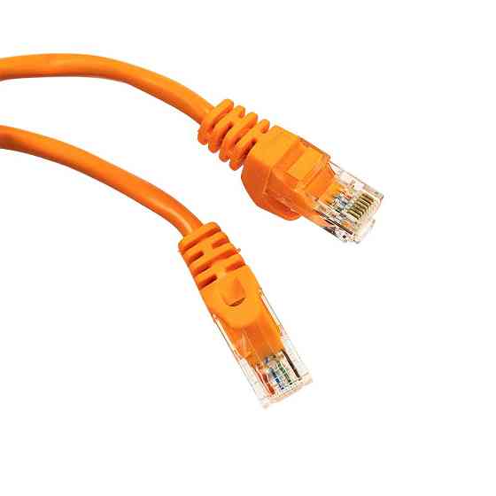 Патч-корд мережевий гігабітний Trinix UTP, RJ-45, CAT.5 25m Orange (73-00649) Київ