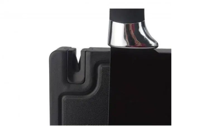 Набор кухонных ножей UNIQUE UN-1841 с магнитной подставкой чёрный Одесса - изображение 4