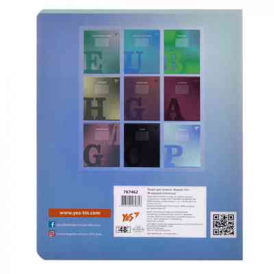 Тетрадь Yes предметная ФИЗИКА Fusion 48 листов, клетка (767462) Винница