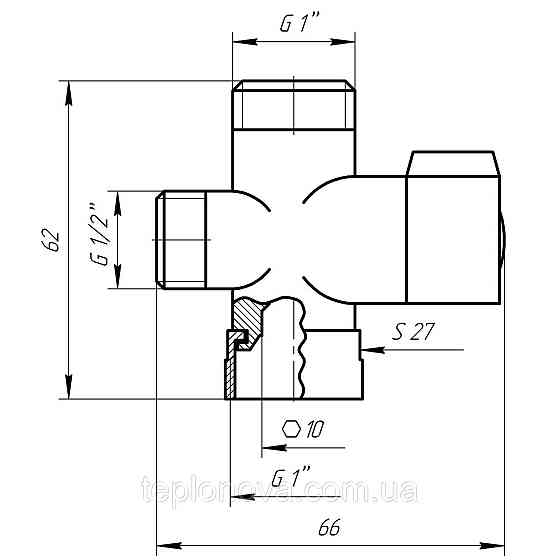 Кран ″Утро″ Globus Lux NMV-14 евро переключатель латунь, в блистере Черновцы